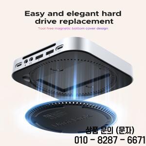 오리코 미니링크 USB 허브 도킹 스테이션 (맥 M4 프로용) 40Gbps 포트 M.2 NVMe SSD 최대 8TB 지원 신형