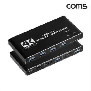 4포트 HDMI KVM 스위치 선택기 2 PC 2대 제어 USB OU949