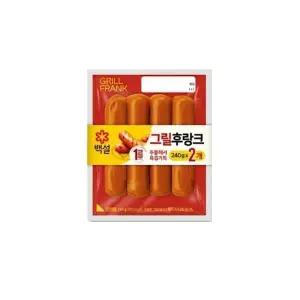 CJ 그릴후랑크 240g 2개입 2봉
