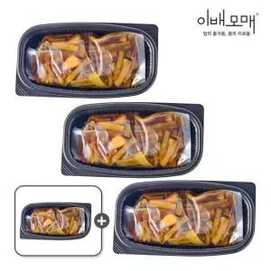 3+1 이배모매 한식명장 반찬 간장 궁채 장아찌 500g 4팩