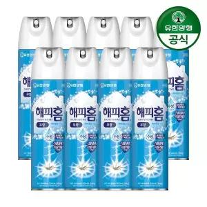 [유한양행][etv]해피홈 에어로솔 수성 무향 500ml 9개[35945532]