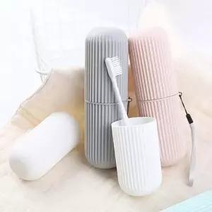 ( )스트라이프 칫솔케이스 화이트 여행용칫솔보관 휴대용칫솔케이스 휴대용칫솔보관