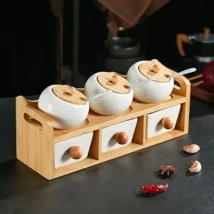 주방 조미료통 예쁜 도자기 선물세트 양념통 양념통세트