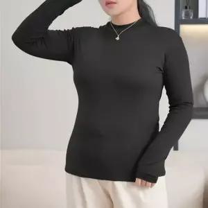 1005644 빅사이즈 반폴라 스판 티셔츠