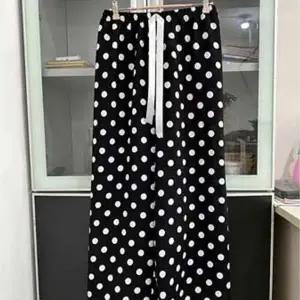 여성여름바지 여름 고무줄 와이드 아이스 통 밴딩 여름바지 냉감 바지 여자