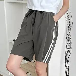 여성여름바지 이선 팬츠 캐주얼 여름 여성캐주얼팬츠 반바지 5부 여성