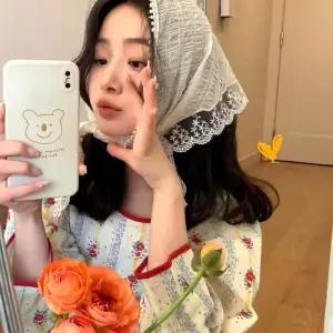 [룽스_62]쁘띠 여성 패션 두건 헤어 스카프