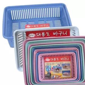 다용도 A4용지 바구니4호 ND240 소품 바스켓 정리용플라스틱바구니