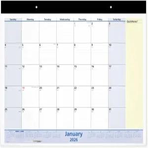 AT-A-GLANCE 2026 탁상 캘린더 월간 패드 22인치 x 17인치 표준 퀵노트 SK7000026
