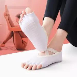 리브리움 요가양말 리본 필라테스 발가락토삭스 무용 필라테스삭스 (W9E0B69)