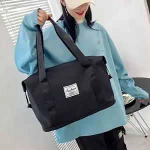 남자여자 데일리 여행용 대용량 밑단 확장 보스턴백