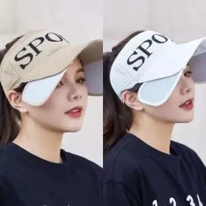 썬캡 여름 스포츠 여성용 2개