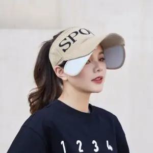 [패션] 스포츠 여름스포츠모자 베이지 여성스포츠썬캡 여름용