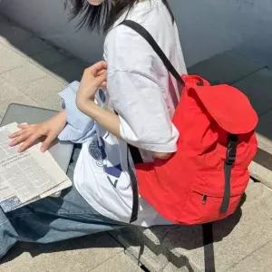 가벼운 여학생 여행용 백팩 경량 고등학생백팩 학교가방