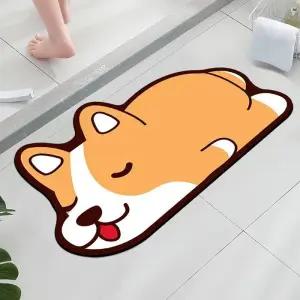 [룽스_63]소프트 규조토 발매트 화장실발매트 욕실매트