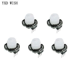 HC-SR602 미니 모션 센서 감지기 모듈 인체 초전기 적외선 PIR 보드 DIY 키트 5 개