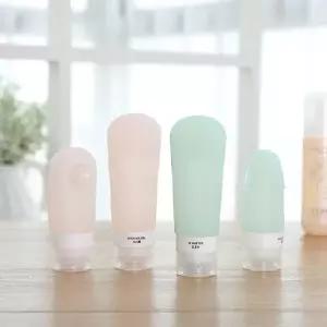 (용량 실리콘로션공병그린90ml)실리콘공병 핸드크림공병 수영장실리콘공병 여행용공병 화장품소분용기 샴푸