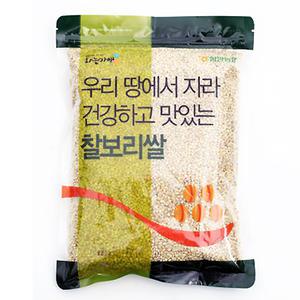 [함양농협] 하늘가애 국내산 찰보리쌀 2kg
