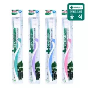덴티스테 이중 미세모 칫솔 4개