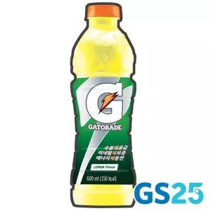 [기프티콘] GS25 게토레이레몬 600ml