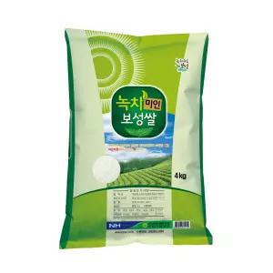 25년 햅쌀 녹차미인보성쌀 특등급 새청무 쌀4kg 보성군농협