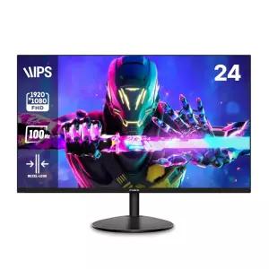 큐빅스 FHD IPS 24인치 모니터 100Hz 사무용 게이밍 컴퓨터 모니터 CX240F100