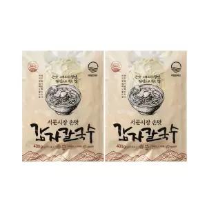 대구 서문시장 손맛 감자칼국수 400g(2봉)