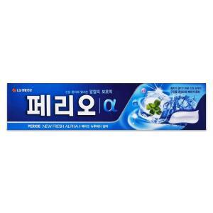 엘지생활건강 페리오 치약 뉴후레쉬 알파 150g x 1개