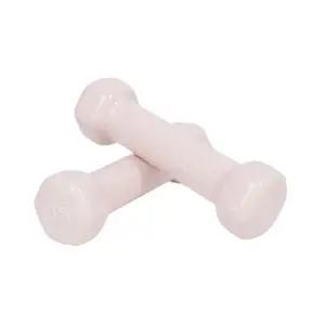 아이워너 뷰티 육각 덤벨 0.5kg 베이비핑크 2개 1세트 PVC소재 피트니스아령 미용아령