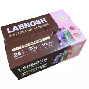 랩노쉬 프로틴 드링크 미니 2종 더블팩 260ml X 6팩 X 4입  코스트코