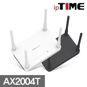 IPTIME AX2004T 유무선공유기 WIFI6 EASY MESH DUAL BAND 색상: 블랙/화이트
