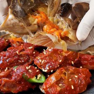 [세트상품]해로식탁 국내산 연평도 암꽃게 간장게장 1.2kg + 숫꽃게 양념게장 800g