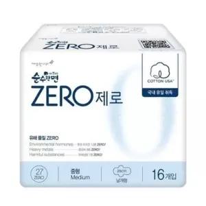 깨끗한나라)순수한면ZERO(중형/16P) (WAA2CF1)