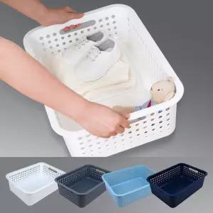 마이룸 아이바스켓 중형 대형 수납 정리 바구니/기저귀/유아용품/장남감/교구/손잡이/팬트리/수납함/사각