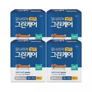 액티브 그린케어 위생깔개 까는기저귀 클린매트 10매x4팩
