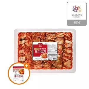 [종가][T]종가 일상행복 썰은포기김치4kg+(증정)총각김치400g