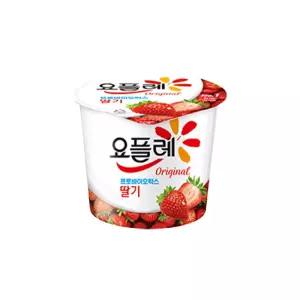 빙그레 요플레 딸기홈180g 12개 냉장무료배송