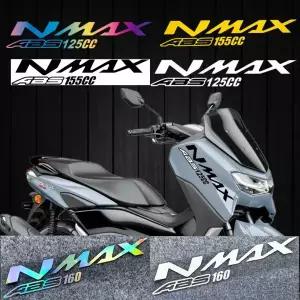 야마하 스쿠터 바디 사이드 스트립 페어링 로고 액세서리 데칼 반사 오토바이 스티커 NMAX 155 Nmax125 Nma