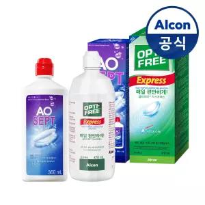 옵티프리 렌즈세척액 에이오셉 플러스 360ml+익스프레스 470ml