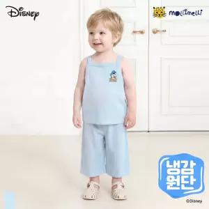 [몰리멜리] [디즈니]도날드 덕 해피민소매시원상하복