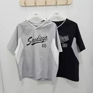 [행텐주니어][모다시흥] 행텐주니어 요꼬브이넥 스트레치 반팔티셔츠 14520-031-453-4