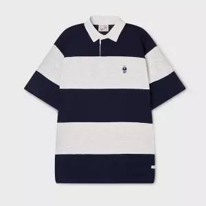 [후아유](대전신세계)Steve Colorblock Collar T-Shirt WHHAG2421U