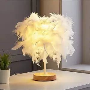 [Deco] 깃털 화이트 조명 무드등 LED