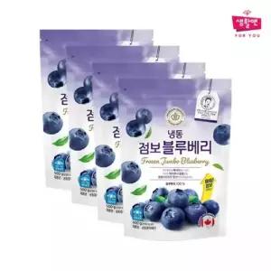 생활앤 냉동 점보 블루베리 17.5mm 캐나다 500g x 4팩