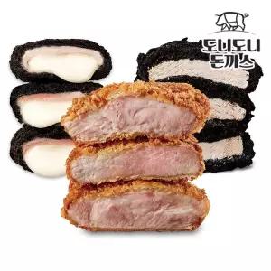 [도니도니]정형돈 도니도니 돈까스 통목살 통등심 통치즈 총 3팩+기본소스3팩