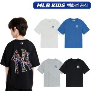 [AK분당점] [MLB KIDS] 베이직 스트릿 빅로고 레터링 티셔츠 7ATSB1953