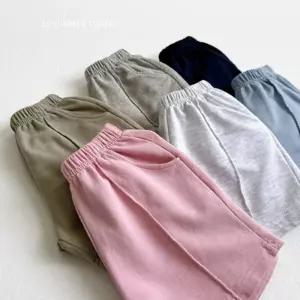 핀턱 쮸리 반바지 비비드아이 여름 아기트레이닝복 아기바지 남아트레이닝복