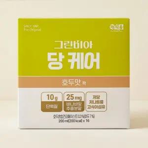 정식품 그린비아 당케어 호두맛 200ml*16입*2개