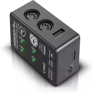 CME H2MIDI Pro - 라우터 필터 매퍼 미래 지향 32비트 프로세서 듀얼 전원 모드를 갖춘 고급 USB 호스트