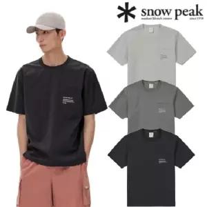 [스노우피크](대구신세계) 루트 포켓 그래픽 반팔 티셔츠 S24MMRTS66